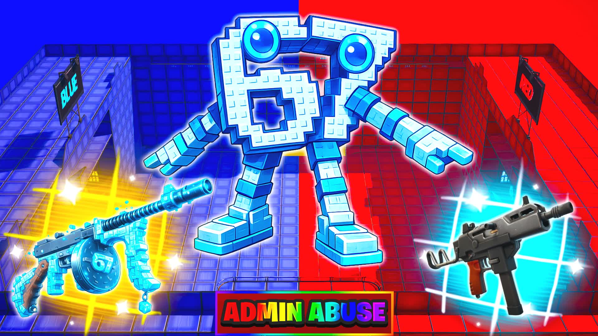 HUGE RED VS BLUE 🔵🔴67 AMAZING