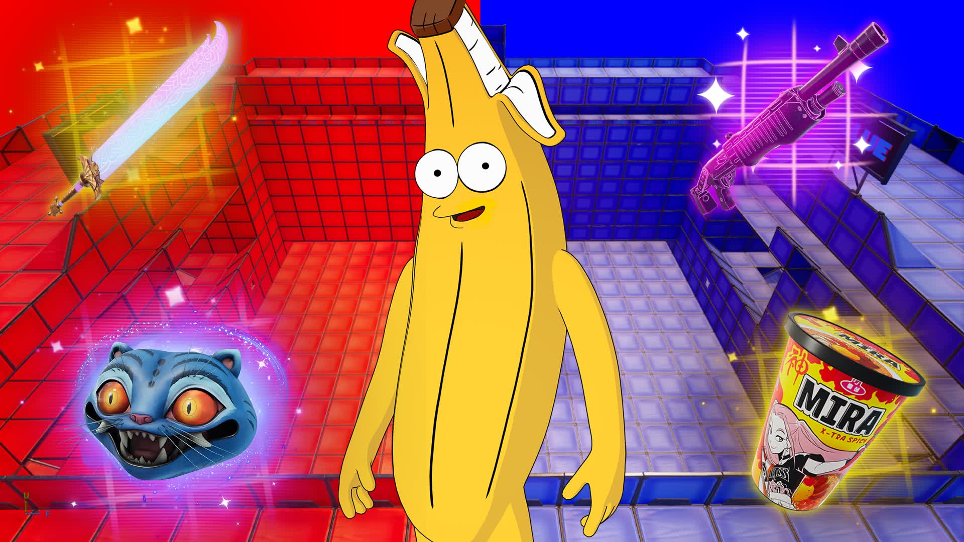 FRUIT RED VS BLUE🔵🔴