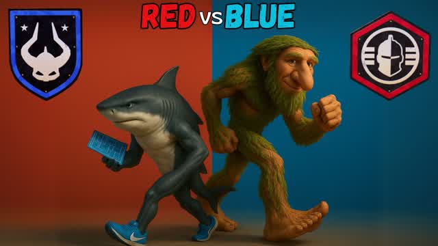 SUPER RED VC BLUE🔵🔴-new guns