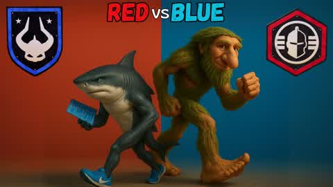 SUPER RED VC BLUE🔵🔴-new guns