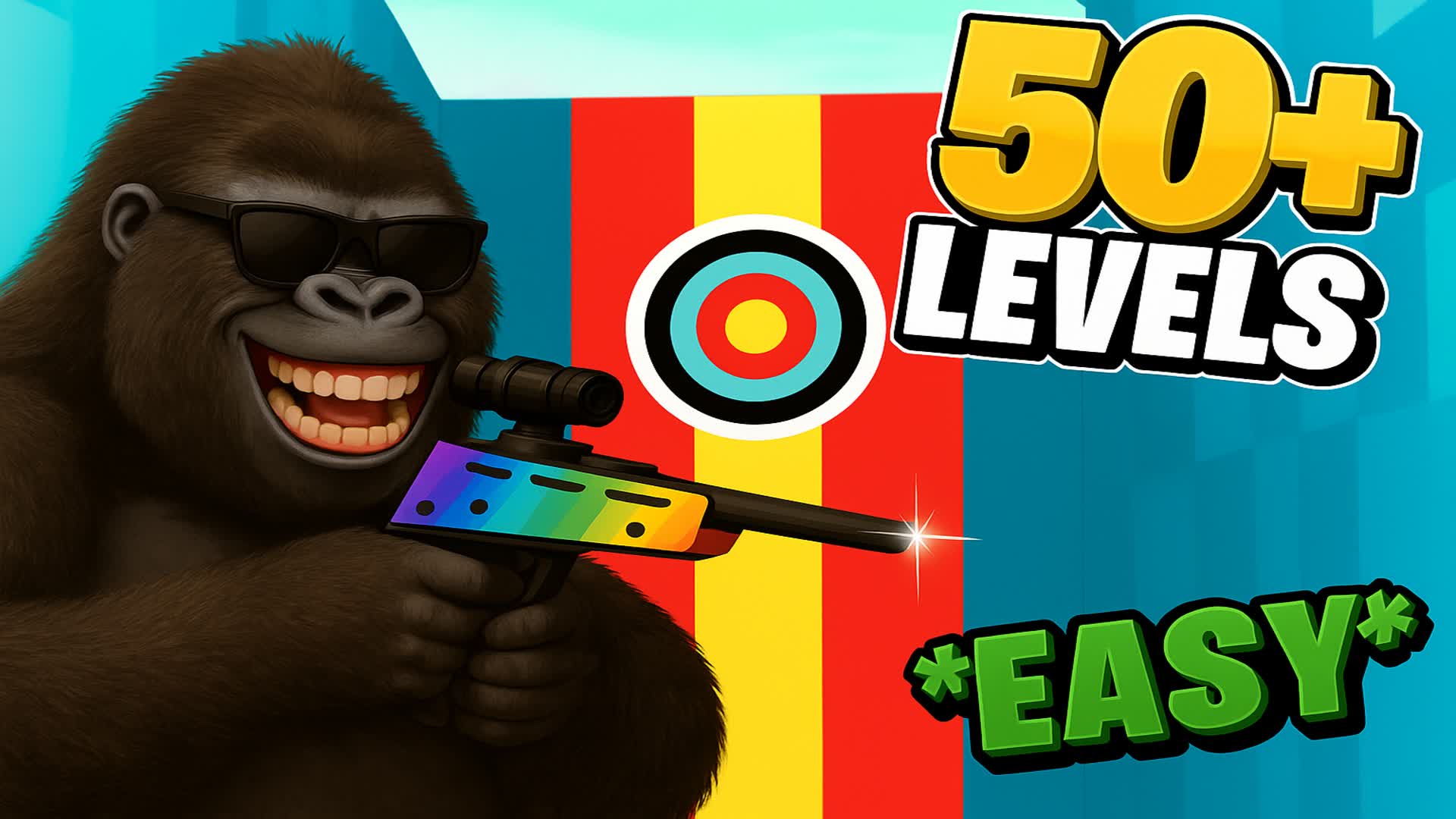 TRICKSHOT PARKOUR +60 LEVELS FUN🎯