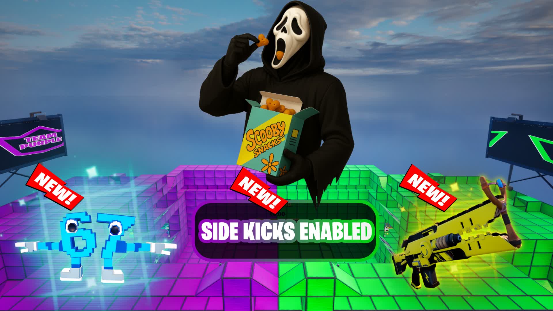 Purple vs Green 🟣🟢