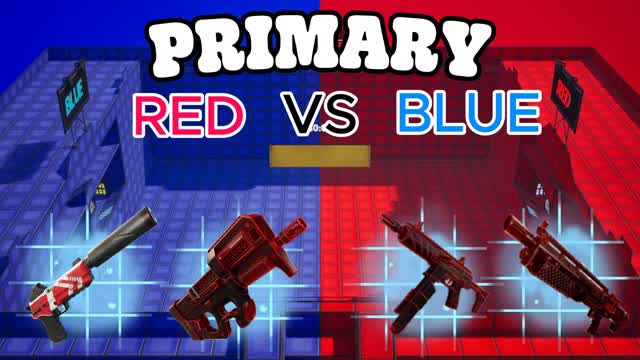 🦸 PRIMARY RED VS BLUE 🔴🔵