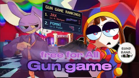 the amazing digital circus 🎪 Gun game