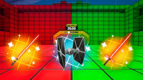 STAR WARS RED VS GREEN