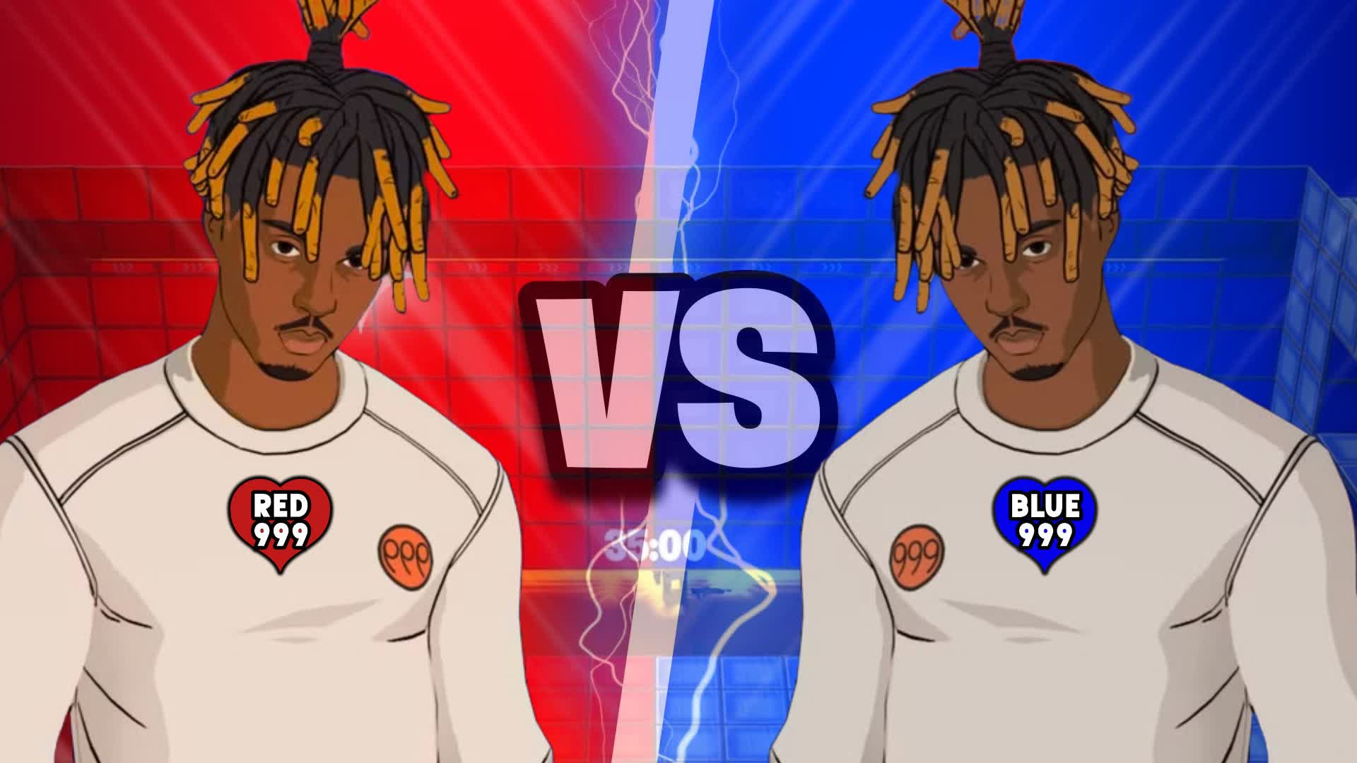 JUICE WRLD RED VS BLUE 🔴🔵 999🕊️