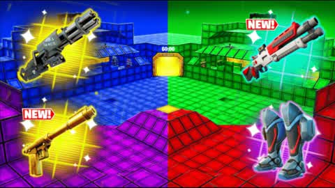 CRAZY RED VS BLUE VS GREEN VS PURPLE
