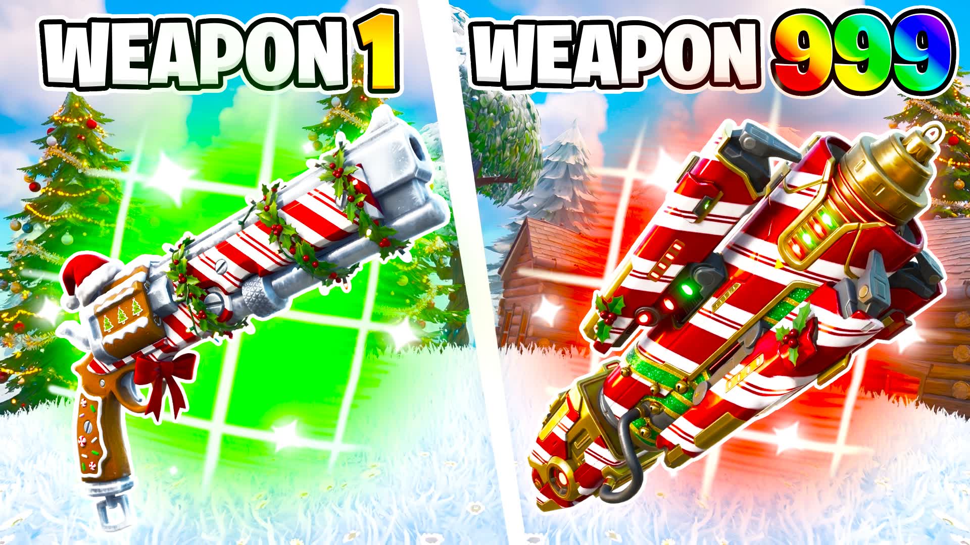 BRAINROT WINTER ❄️ GUN GAME 🔫