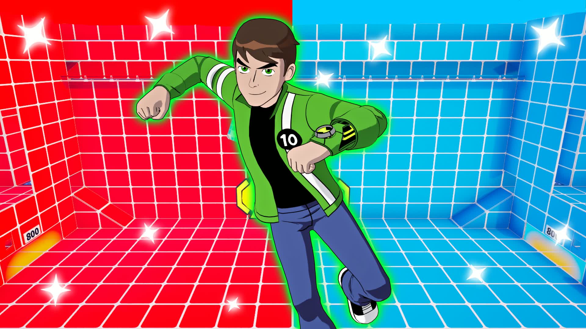 レッド VS ブルー🔴🔵ベストBEN10