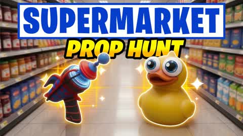 Supermarket Prop Hunt 🛒 Mall