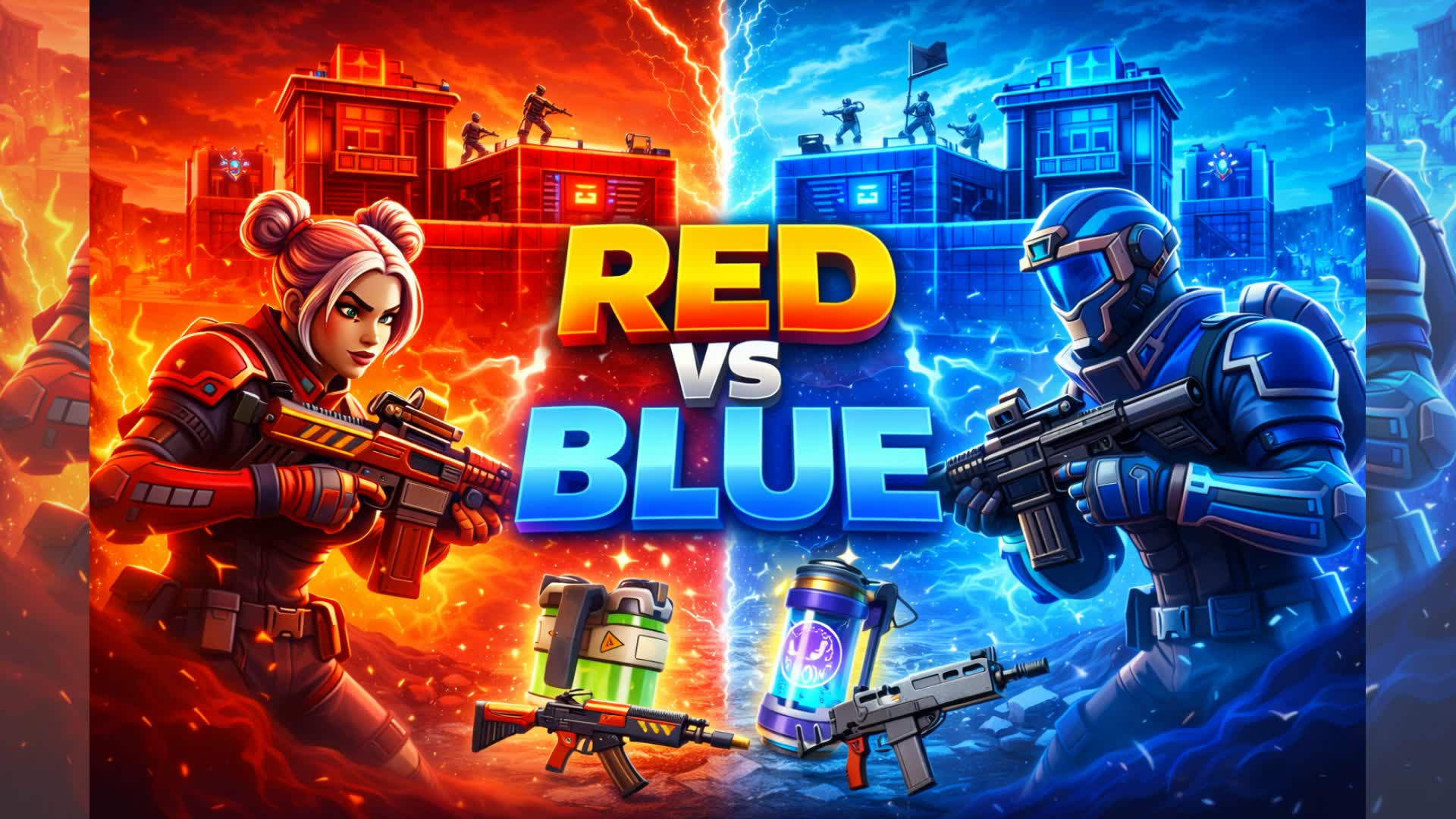 レッド VS ブルー (プロ向け)