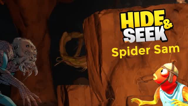 Spider Sam's hide and seek