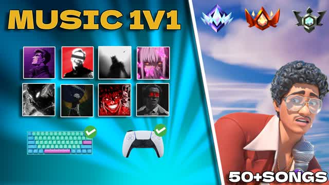 ✨ Best 1v1 Music practice [50+ Songs]🏆
