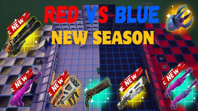 SUPER CRAZY RED VS BLUE NEW SEASON