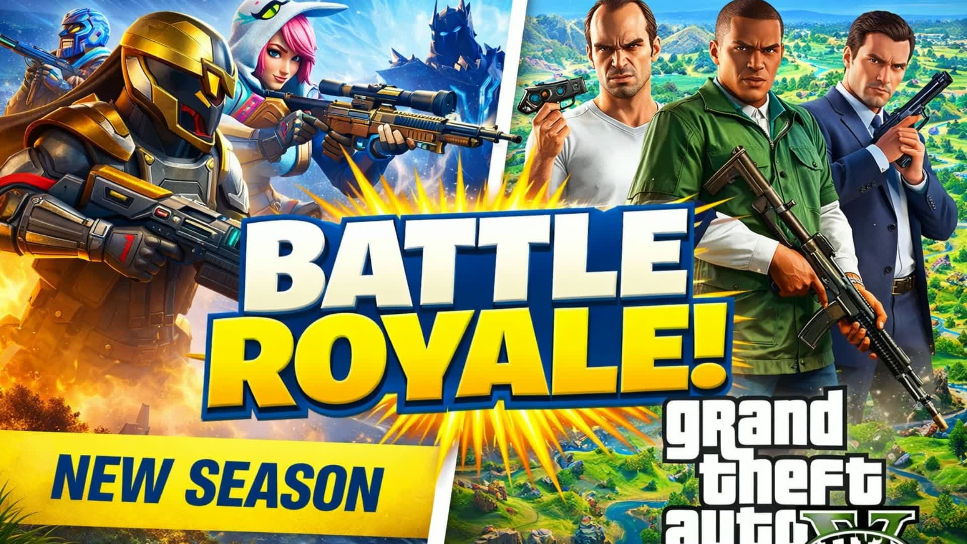 バトルロワイヤルトータルサバイバル 🔥 GTA5