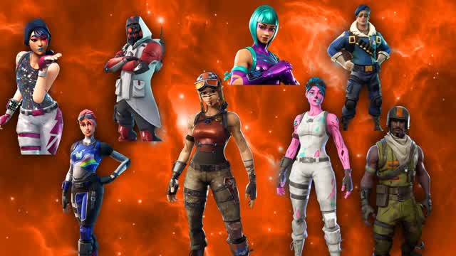 PLAY ALL SKINS! 1V1