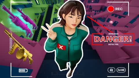 Guards vs Players- Squid Game Open World