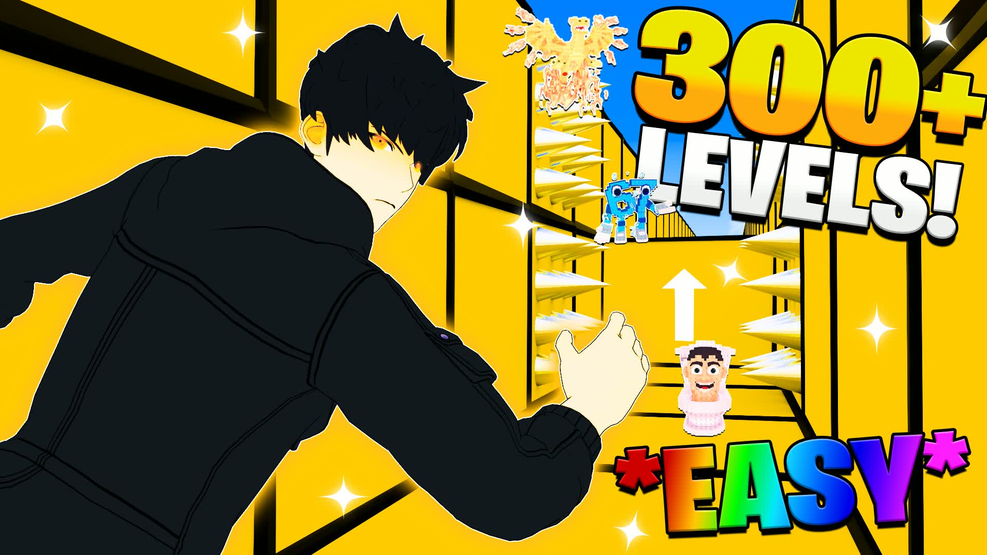 ⭐CRAZY GAME PARKOUR⭐ 300+ D1