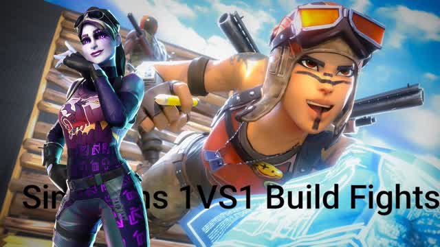 1v1 Build Fights Simpsons