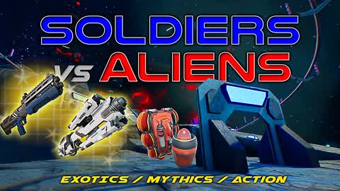 Soldiers vs Aliens - RvB Red vs Blue