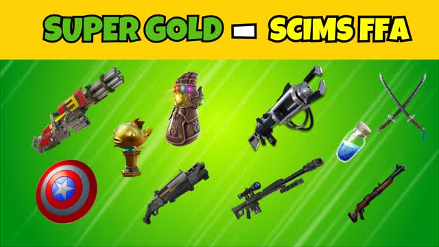 SUPER GOLD - SCRIMS FFA (free for all)