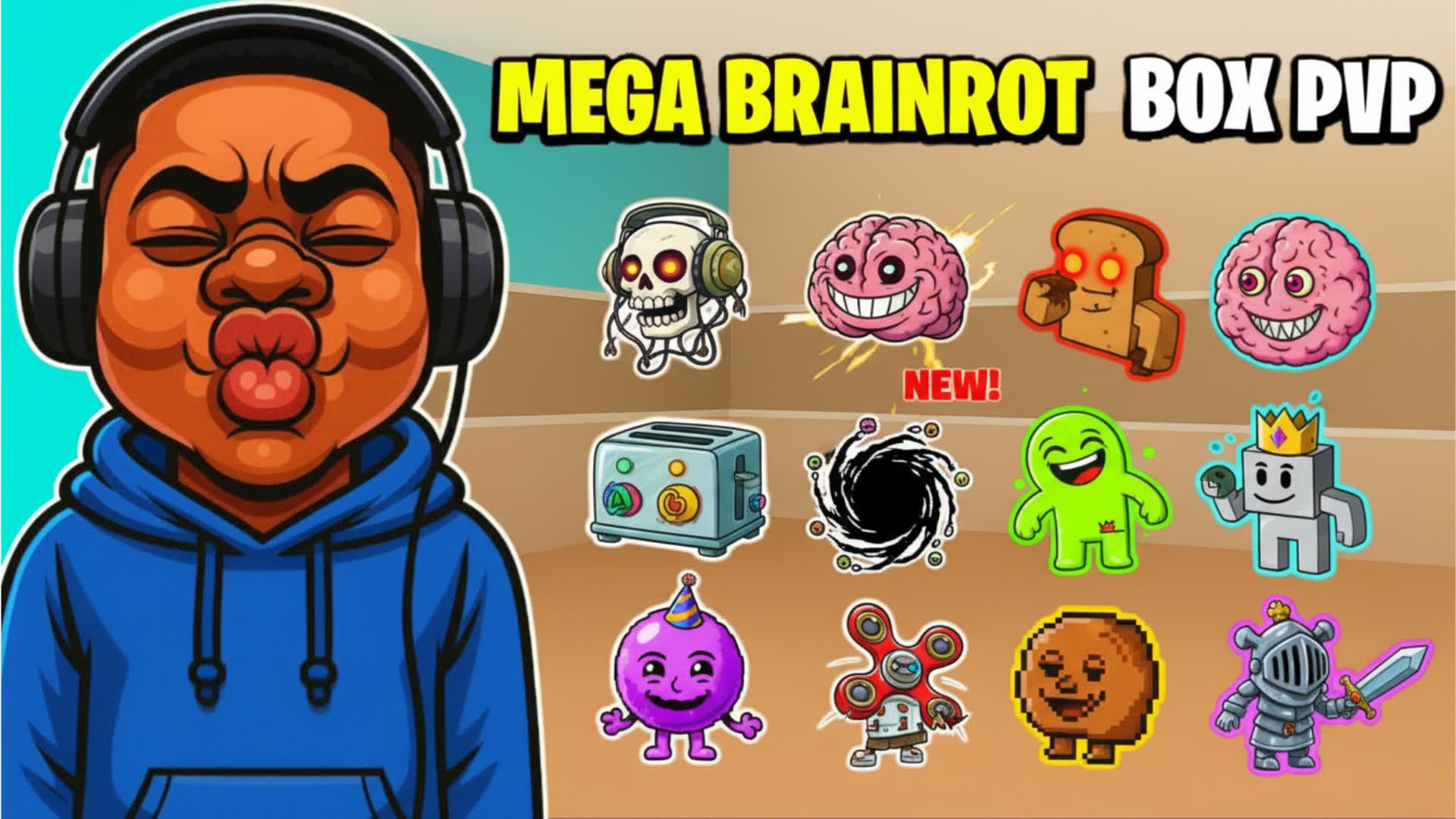 📦Brain rot Box PVP😭- BoxFights🎮