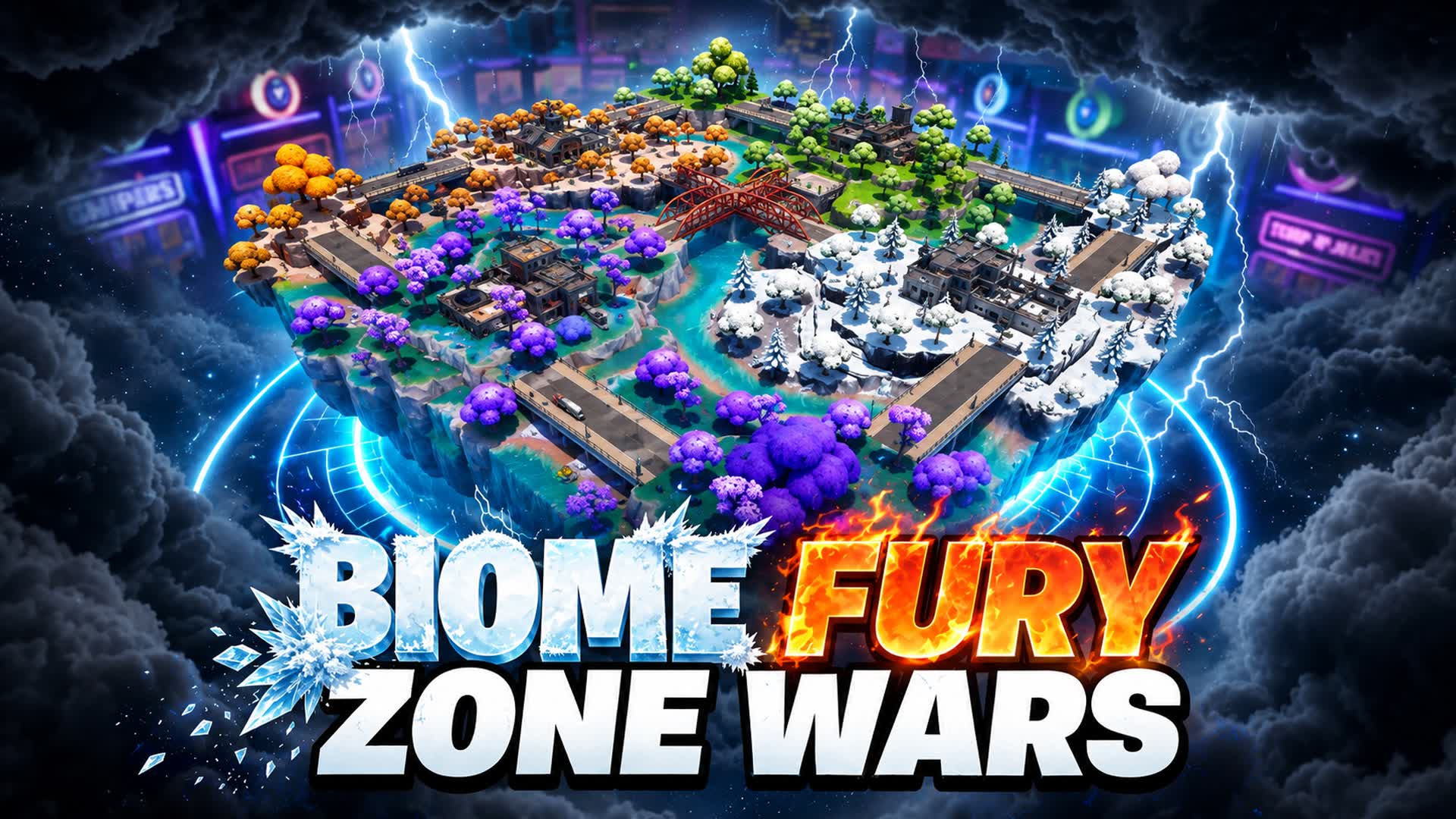⚡BIOME🔥 FURY 🌳 ZONE WARS ❄️