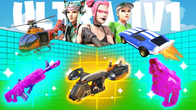 ULTRA SUPER 1V1 ALL GUNS & VEHICLES