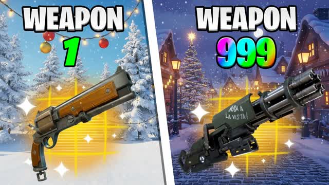 🎄 BEST CHRISTMAS GUN GAME 🔫 ONE SHOT