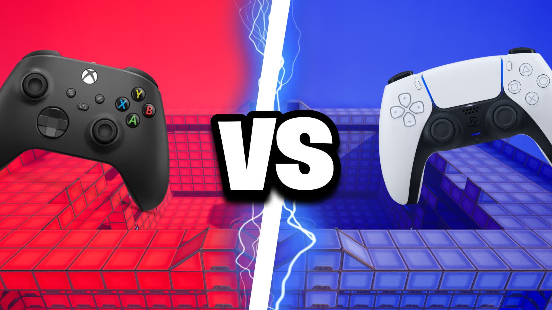 XBOX VS PS5 RED VS BLUE 🔴🔵