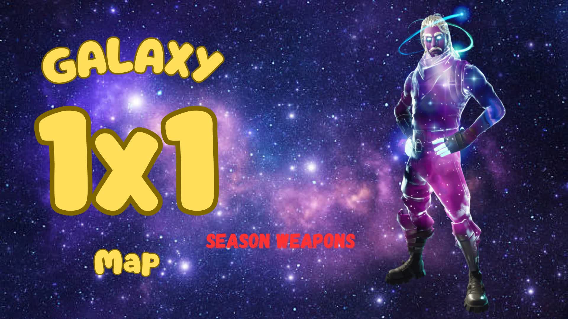 GALAXY 1x1 map