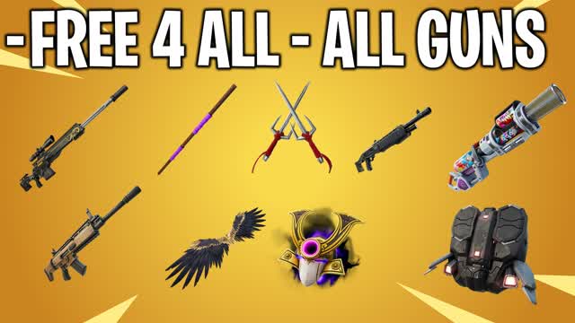 TMNT - FREE FOR ALL - ALL GUNS