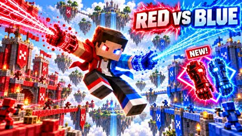 RED VS BLUE: ZERO BUILD WAR 🔴🔵🔥