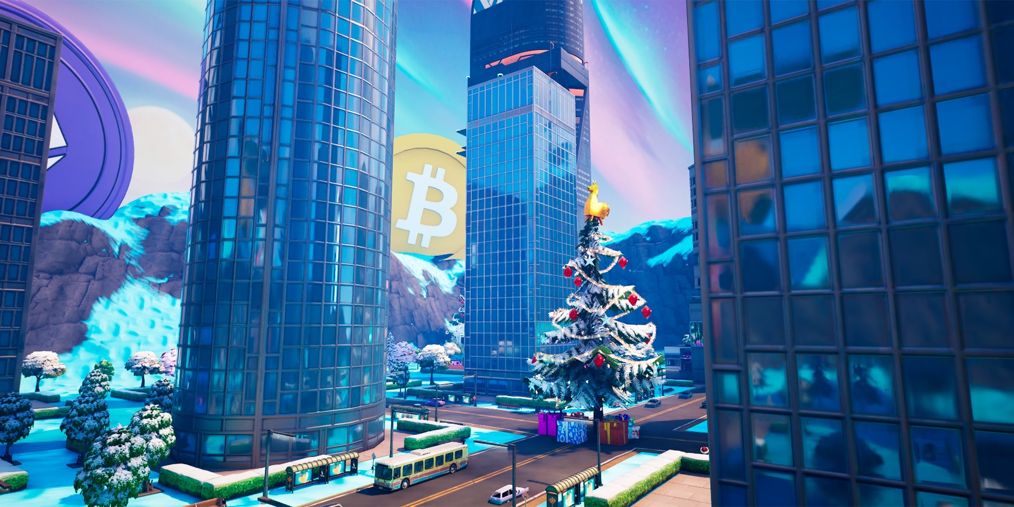 CHRISTMAS CRYPTO CITY GUN GAME💲💰 8286-3184-7839 by boben - Fortnite  Creative Map Code - Fortnite.GG