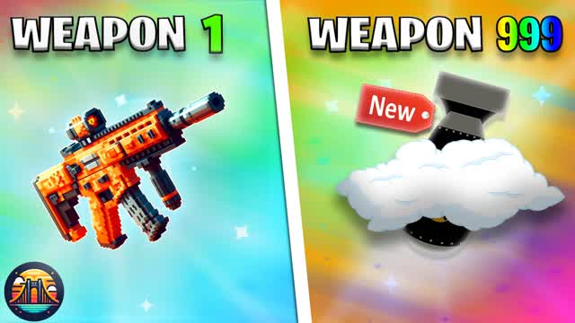 UPD 🌉Crazy Infinite 1HP Bridge Gun Game