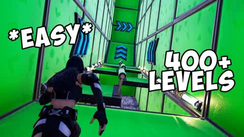 🟩👾GREEN DEFAULT EASY PARKOUR 400+