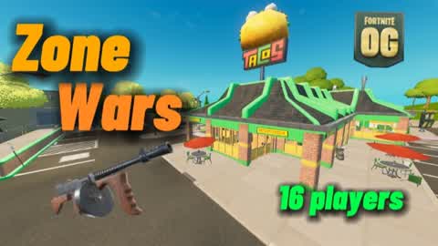 Zone Wars 🌩️Greasy Groove🍔(16 players)