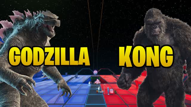 RED VS BLUE [GODZILLA VS KONG]