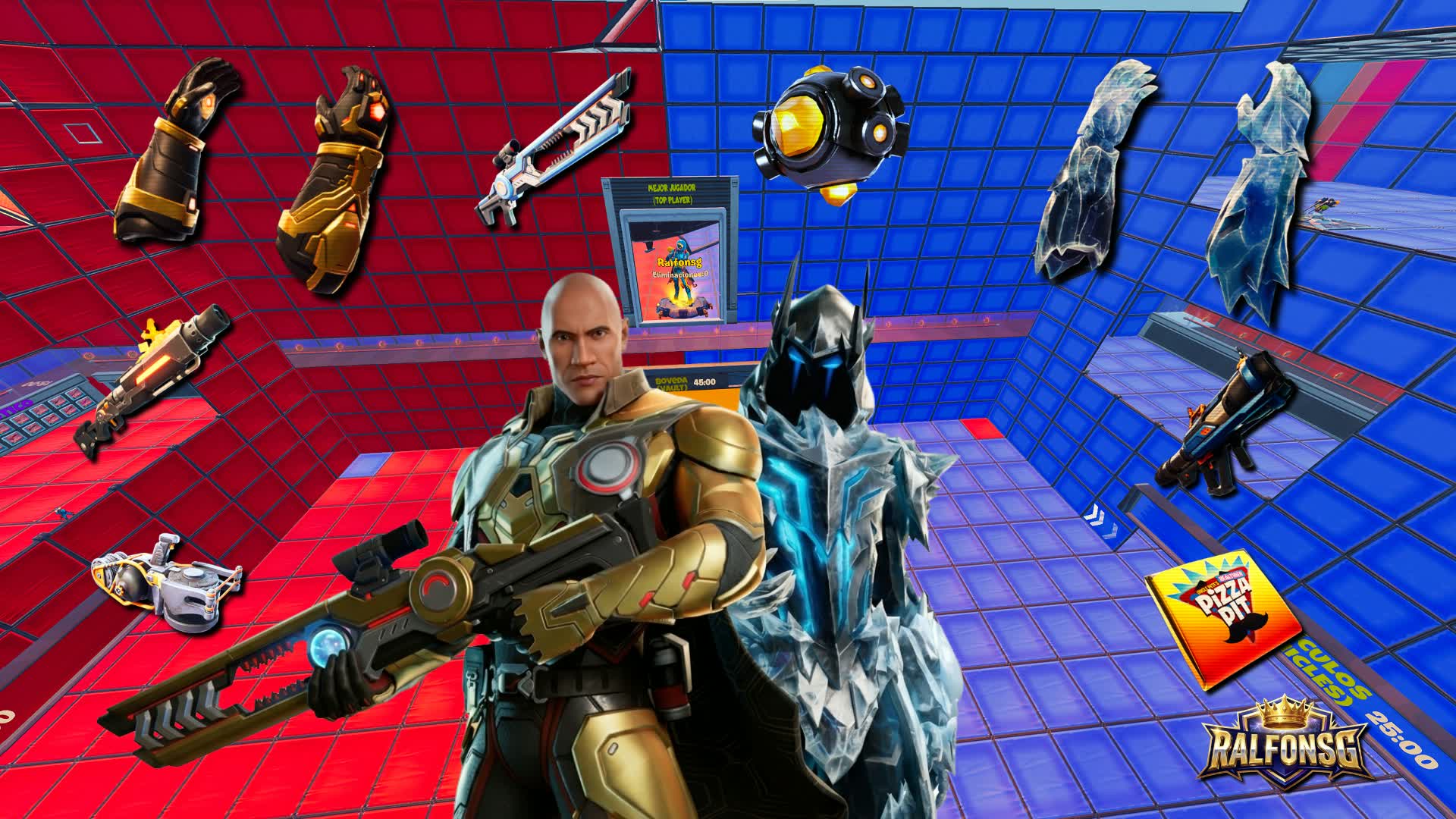 バトルロワイヤル:レッド VS ブルー