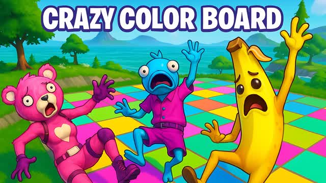 🎨 Crazy Color Board