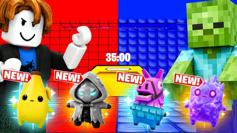 BOSS FIGHT RED VS BLUE 🔴🔵 BOTS