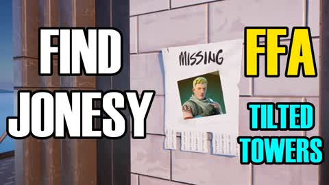 Find Jonesy FFA - Tilted Towers