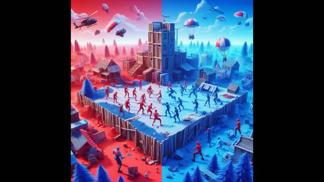 INSANE RED VS BLUE  🔴🔵 🔴🔵