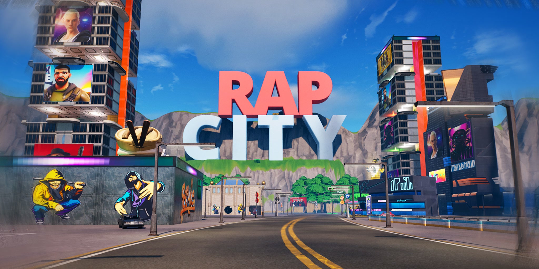 🎤RAP ZONE WARS - CITY 5805-2476-7737 by koco - Fortnite Creative Map ...