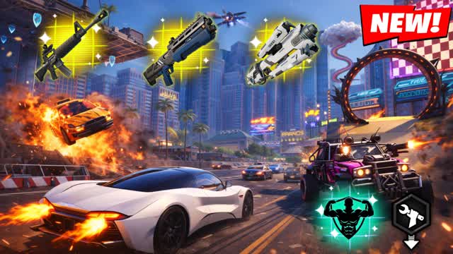 FREE FOR ALL DRIVE CITY - ALL WEAPONS