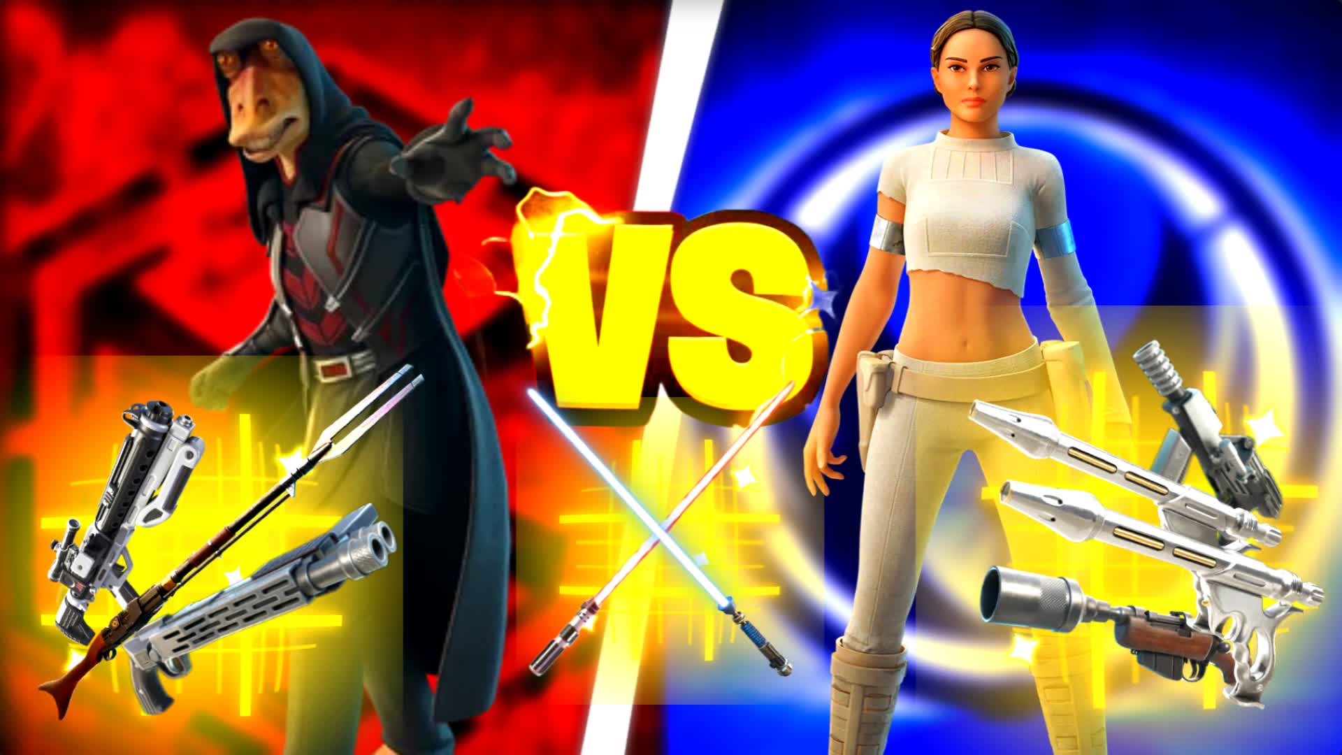 Galactic 1v1 (build fights)