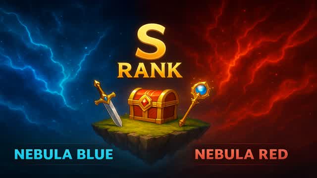 NEBULA RED VS BLUE ISLAND