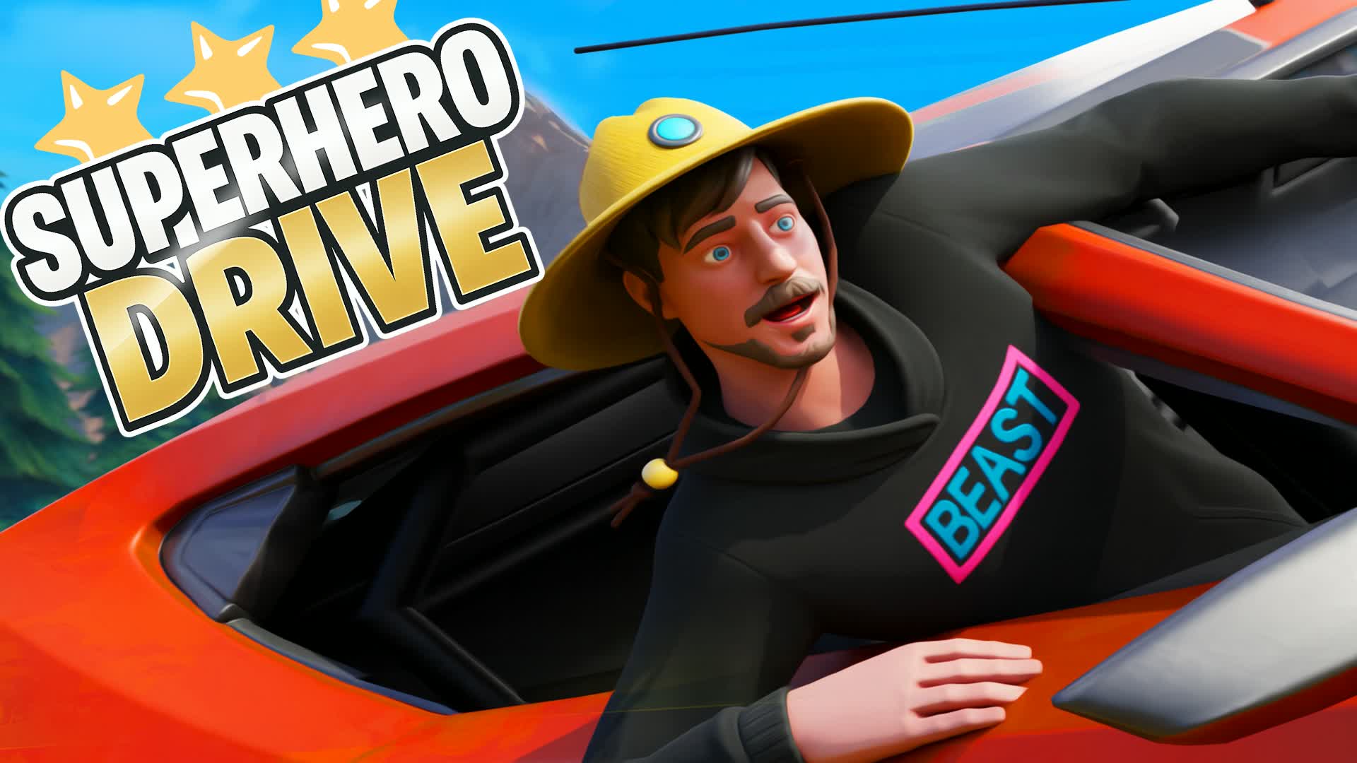 🦸HEROES DRIVE FFA🔥ALL WEAPONS & CARS🧠