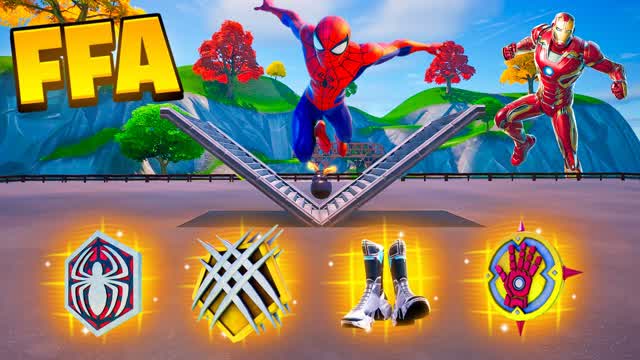 đŠžââMARVEL 1V1 GUN GAME FFAđ„