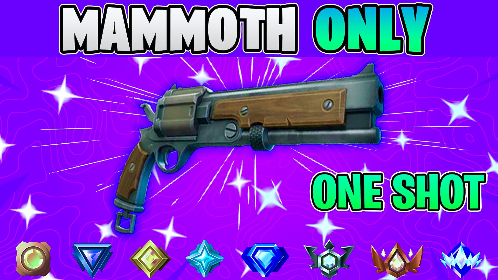 MAMMOTH PISTOL ONLY 🎯 ONE SHOT HERO